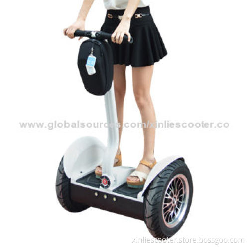2-wheeled self-balancing touring utility vehicles UTV